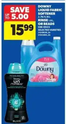 Real Canadian Superstore Downy Liquid Fabric Softener offer