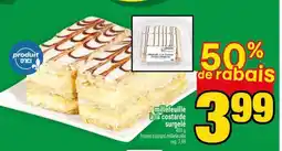 Super C millefeuille à la costarde surgelé offer