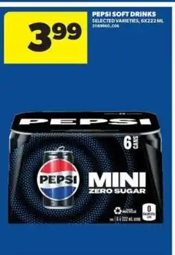 Real Canadian Superstore Pepsi Mini Zero Sugar offer