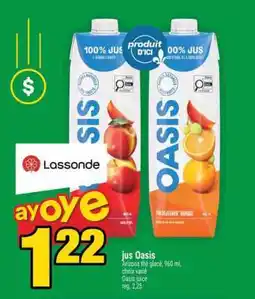 Super C JUS OASIS offer