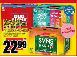 Super C boisson de malt Beach Day Every Day, SVNS Hard offer