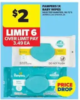 Real Canadian Superstore Pampers 1X Baby Wipes offer