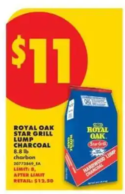 No Frills ROYAL OAK STAR GRILL LUMP CHARCOAL offer