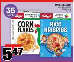 Super C CÉRÉALES KELLOGG'S offer