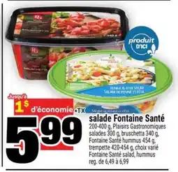 Super C SALADE FONTAINE SANTÉ offer