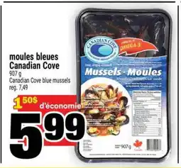 Super C MOULES BLEUES CANADIAN COVE offer