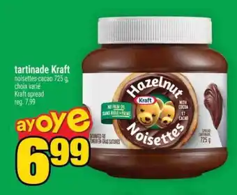 Super C TARTINADE KRAFT offer