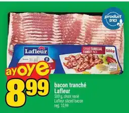 Super C bacon tranché Lafleur offer