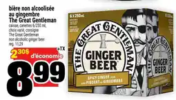 Super C THE GREAT GENTLEMAN GINGER BEER offer