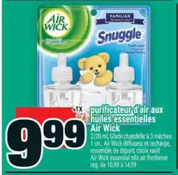 Super C Air Wick purificateur d'air aux huiles essentielles offer