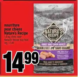 Super C nourriture pour chiens Nature’s Recipe offer
