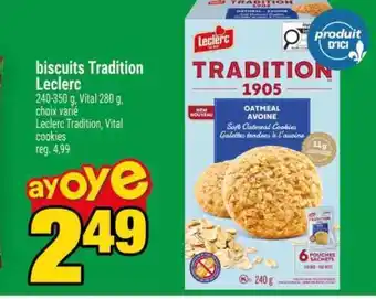 Super C BISCUITS TRADITION LECLERC offer