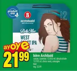 Super C bière Archibald offer
