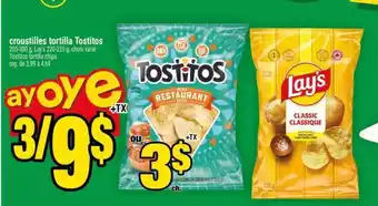 Super C Croustilles Tortilla Tostitos offer