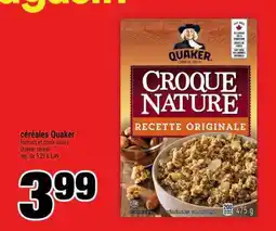 Super C céréales Quaker offer