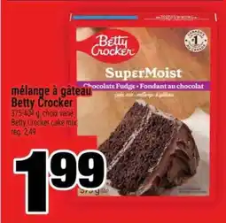 Super C MÉLANGE À GÂTEAU BETTY CROCKER offer