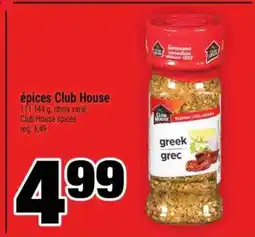 Super C épices Club House offer