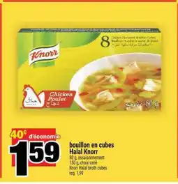 Super C Bouillon en cubes halal Knorr offer