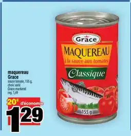 Super C maquereau Grace offer