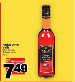 Super C vinaigre de vin Maille offer