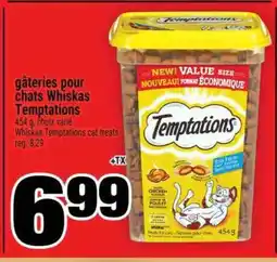 Super C gâteries pour chats Whiskas Temptations offer