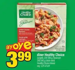 Super C DÎNER HEALTHY CHOICE offer