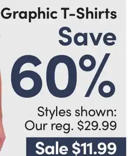 Mark's Graphic T-Shirt offer