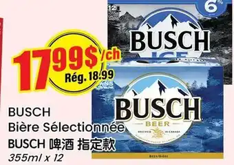 Btrust Supermarket BUSCH Bière Sélectionnée offer