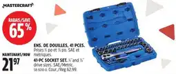 Canadian Tire 41-PC SOCKET SET offer