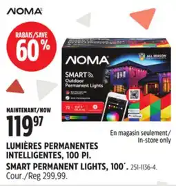 Canadian Tire SMART PERMANENT LIGHTS, 100´ offer