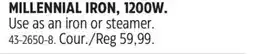 Canadian Tire HAMILTON BEACH MILLENNIAL IRON offer