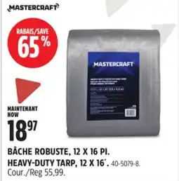 Canadian Tire MASTERCRAFT HEAVY-DUTY TARP, 12X16´ offer