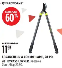 Canadian Tire YARDWORKS 28˝ BYPASS LOPPER offer