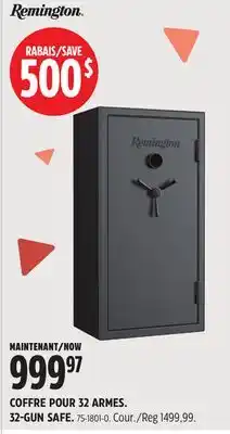 Canadian Tire 32-GUN SAFE offer