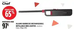 Canadian Tire REFILLABLE BBQ LIGHTER offer