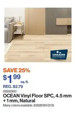 Patrick Morin Vinyl Floor SPC, 4.5 mm + 1 mm, Natural offer