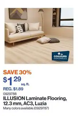 Patrick Morin ILLUSION Laminate Flooring, 12.3 mm, AC3, Luzia offer