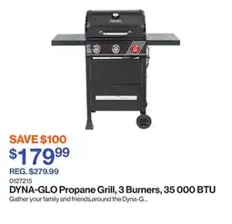 Patrick Morin Propane Grill, 3 Burners, 35 000 BTU offer