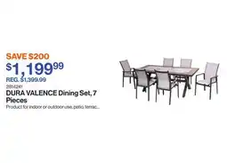 Patrick Morin VALENCE Dining Set, 7 Pieces offer