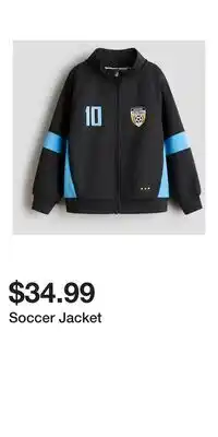H&M Soccer Jacket offer