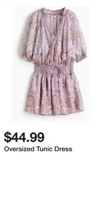 H&M Oversized Tunic Dress offer