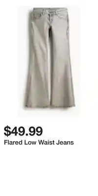 H&M Flared Low Waist Jeans offer