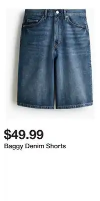 H&M Baggy Denim Shorts offer