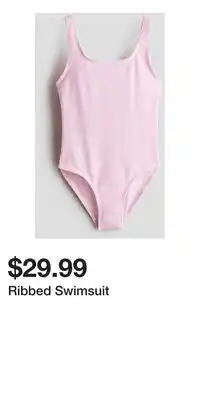 H&M Ribbed Swimsuit offer