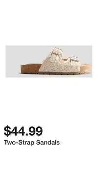 H&M Two-Strap Sandals offer