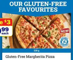 M & M Food Market Gluten-Free Margherita Pizza offer