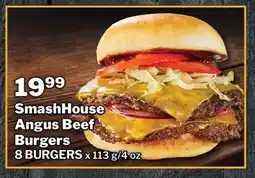 M & M Food Market SmashHouse Angus Beef Burgers offer