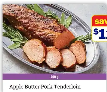 M & M Food Market Apple Butter Pork Tenderloin offer