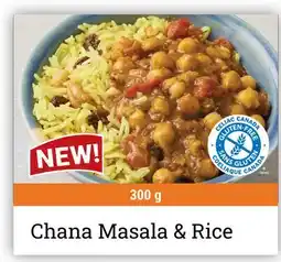 M & M Food Market Chana Masala & Rice offer