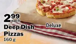 M & M Food Market Deep Dish Pizzas offer